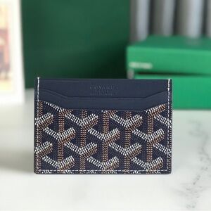 Goyard Navy Blue cardholder